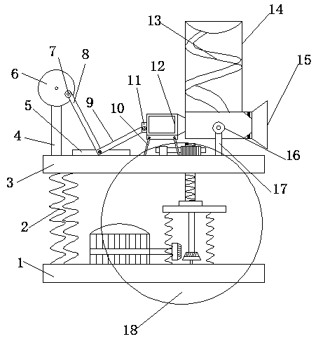 Football shooting training device