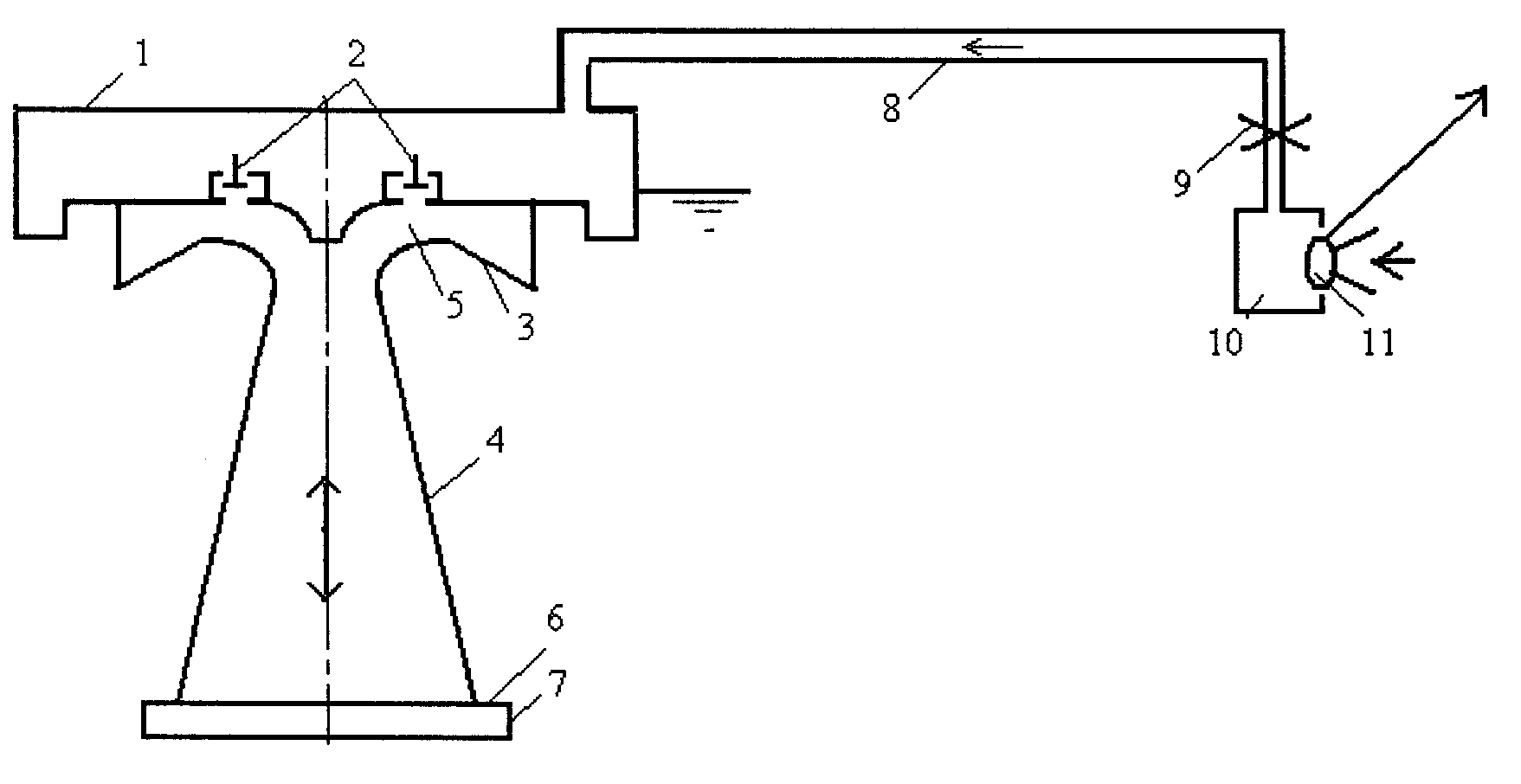 Wave power installation