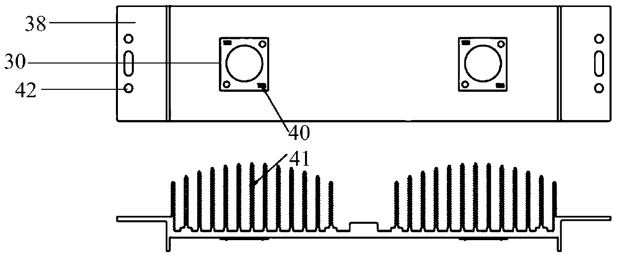 LED light source module and intelligent lamp cap