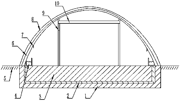 Seawater planting salt-manufacturing greenhouse control system