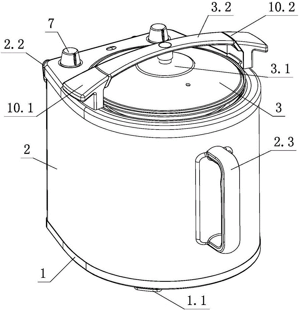 Multifunctional food baking machine