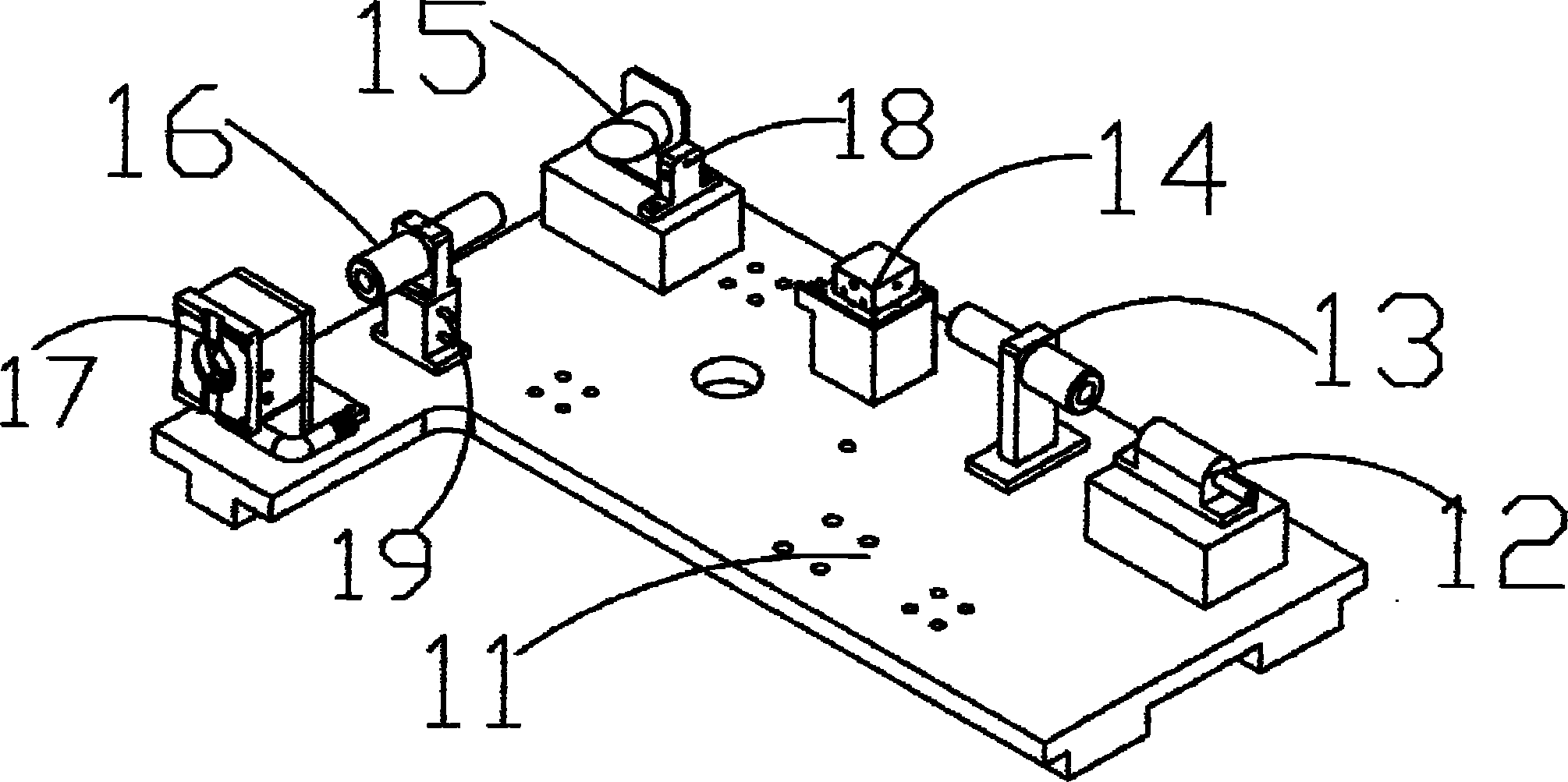 Laser roller film engraving machine