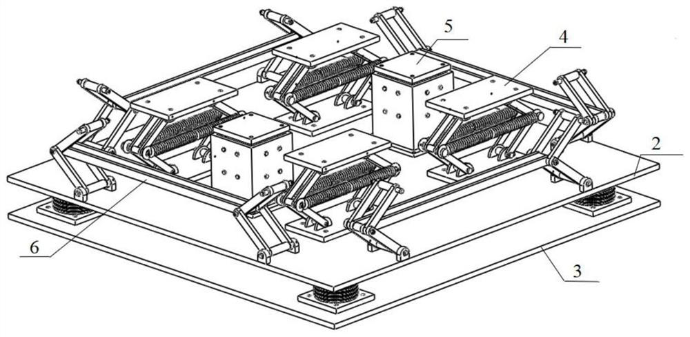 Three-dimensional shock insulation layer