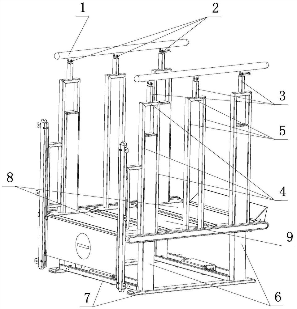 Electric lifting stair