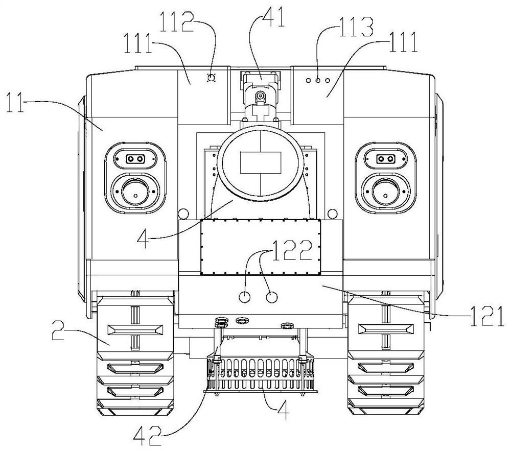 Flood drainage robot