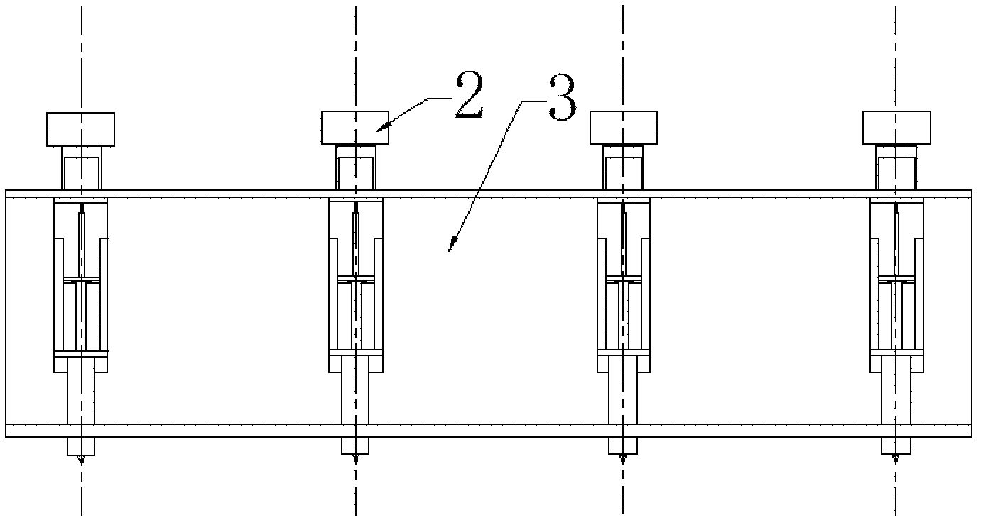 Fixed multi-nozzle complex organ precursor three-dimensional controlled forming system