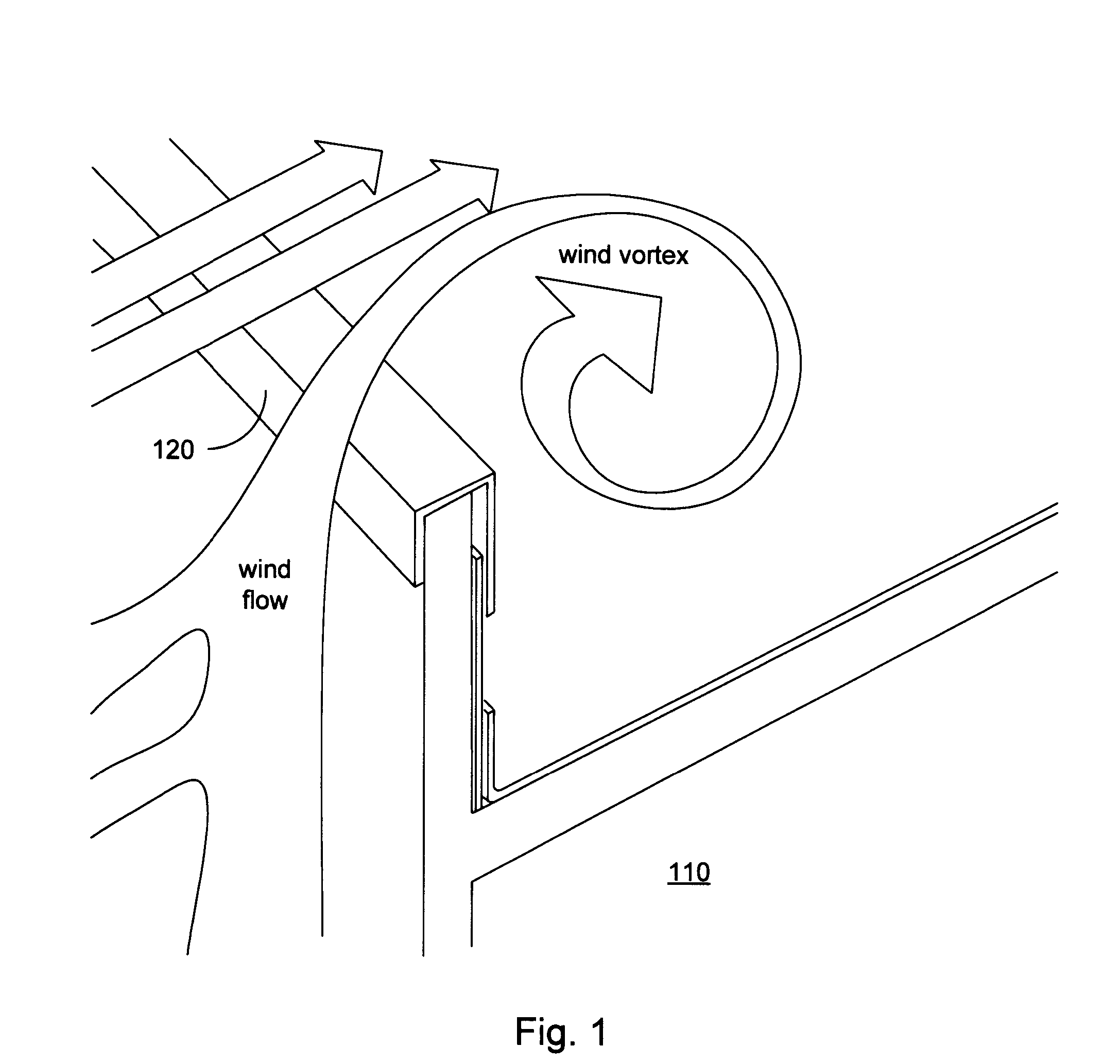 Wind turbine system for buildings