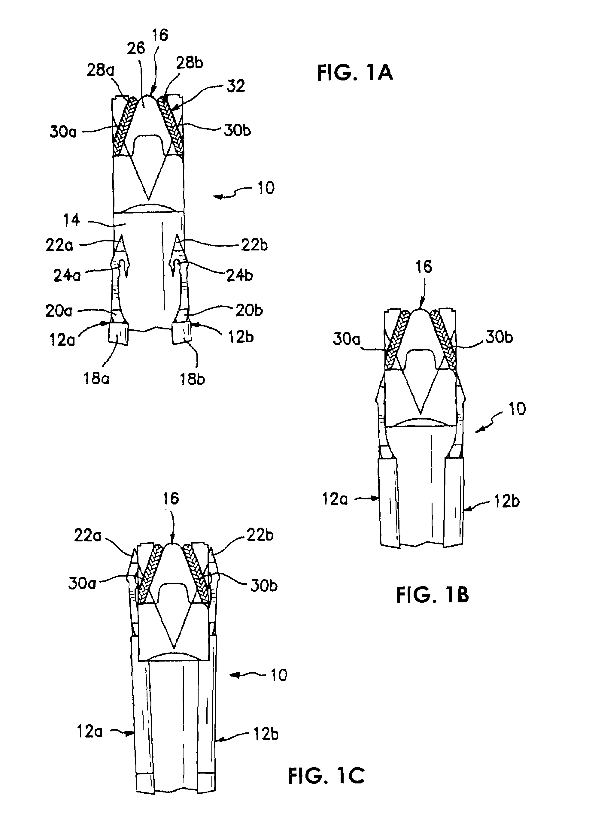 Suture device having selective needle actuation and related method