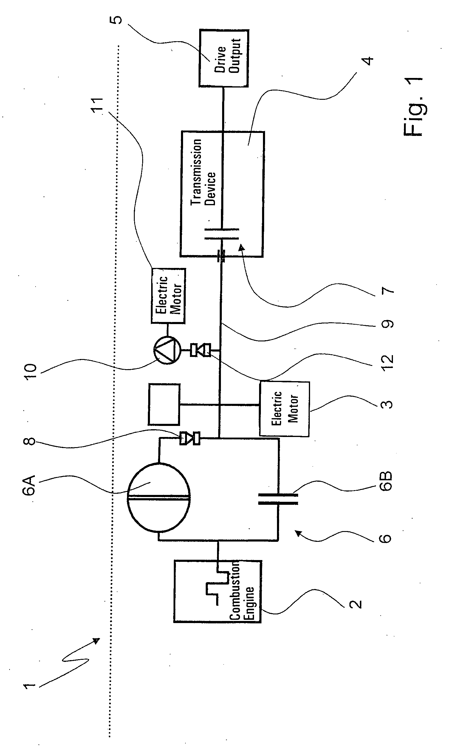 Drivetrain arrangement and method for operating a drivetrain arrangement