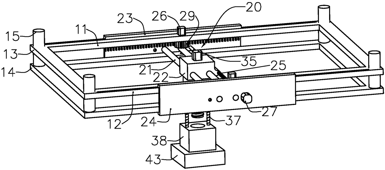 New-energy vehicle roof charging connecting device and working method thereof