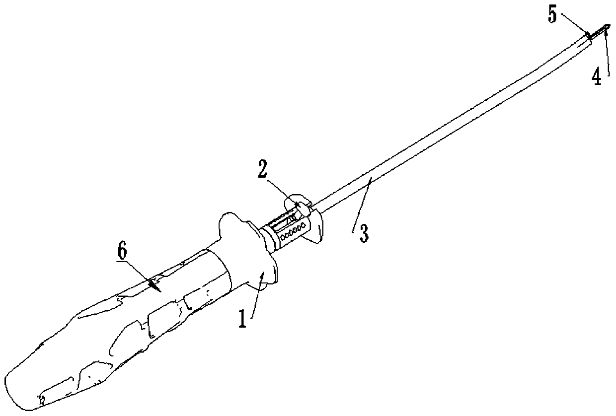 Device for meniscus suture