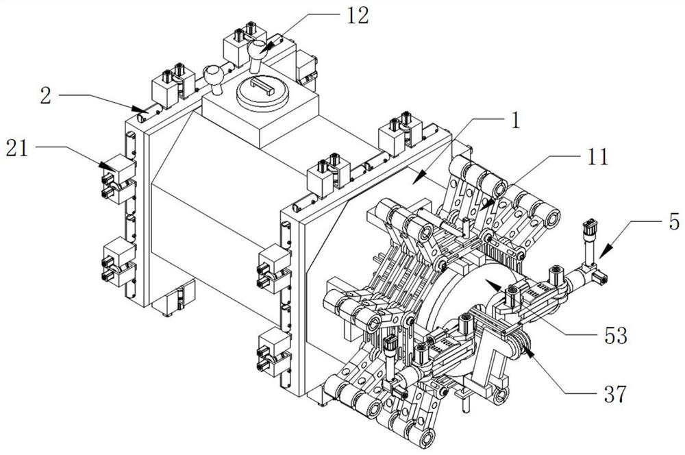 High-voltage transmission line spacer on-line installation robot