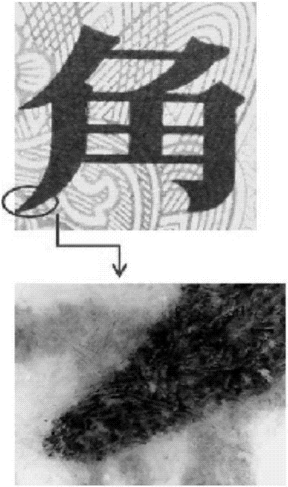 Method for identifying seal and print formation mode based on microcosmic trace point characteristics