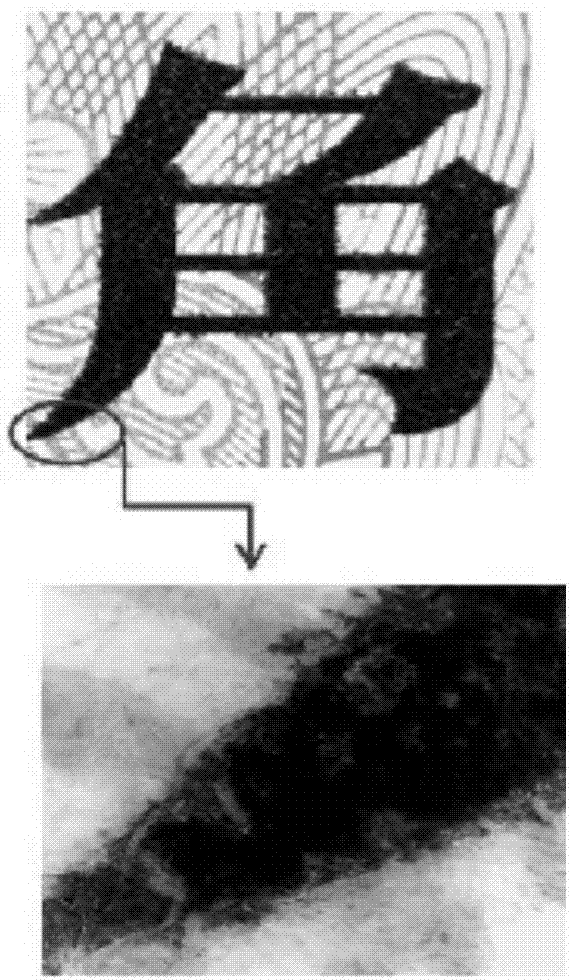 Method for identifying seal and print formation mode based on microcosmic trace point characteristics