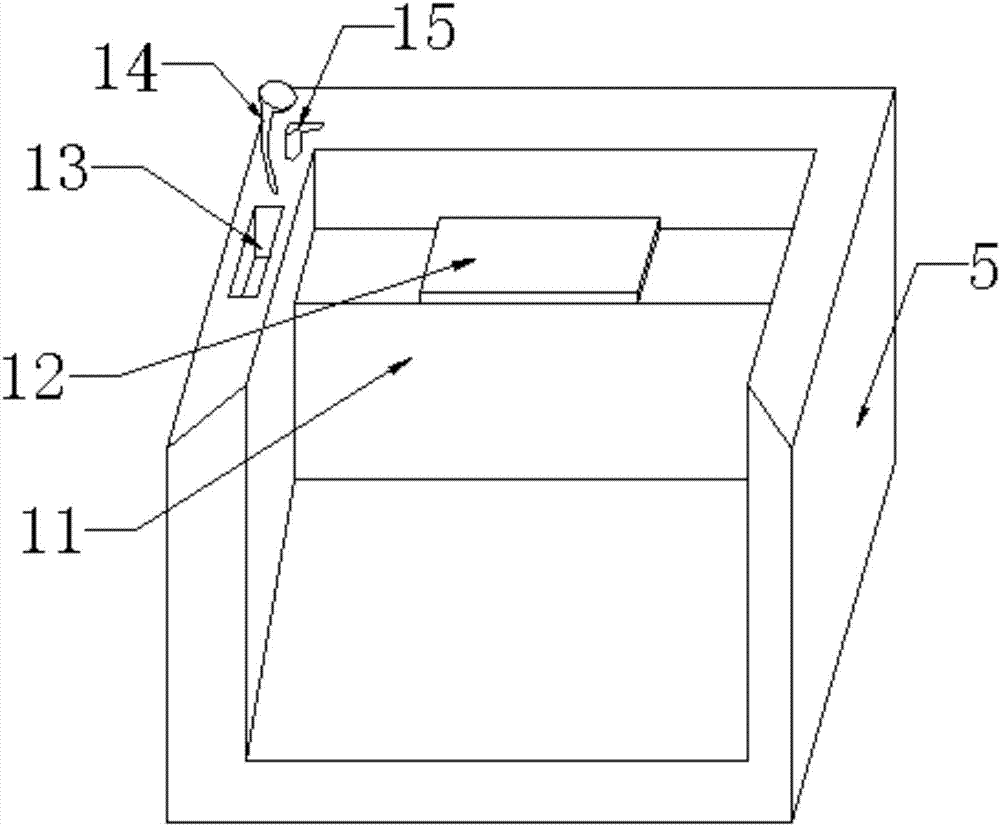 Door opening type bathtub