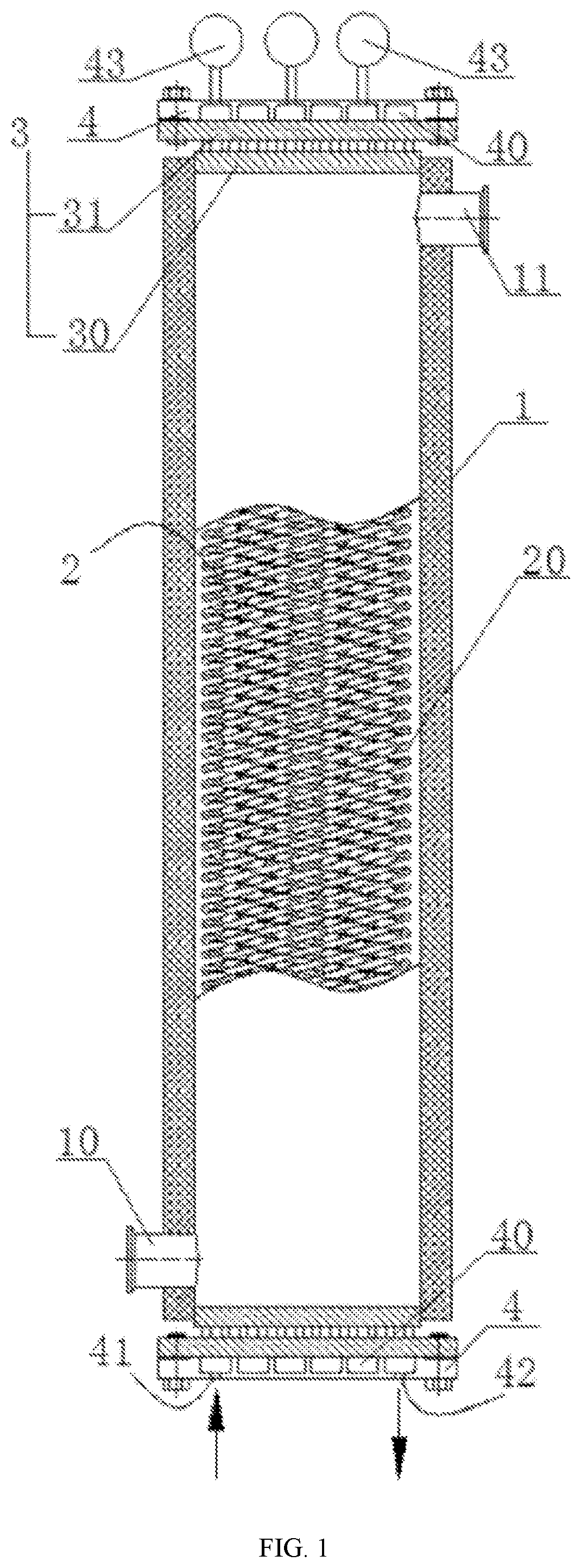 Baffling tube box, continuous flow reactor, continuous flow reaction system and control system