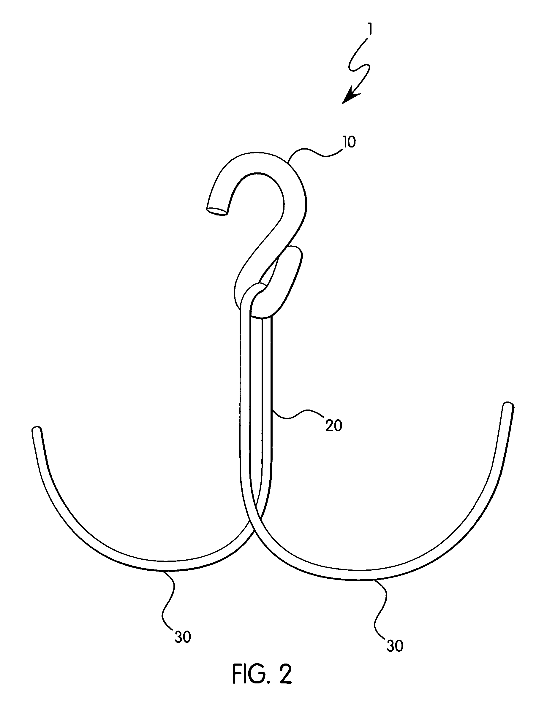 Breakable hangers