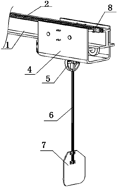 Short track speed-skating sliding guider