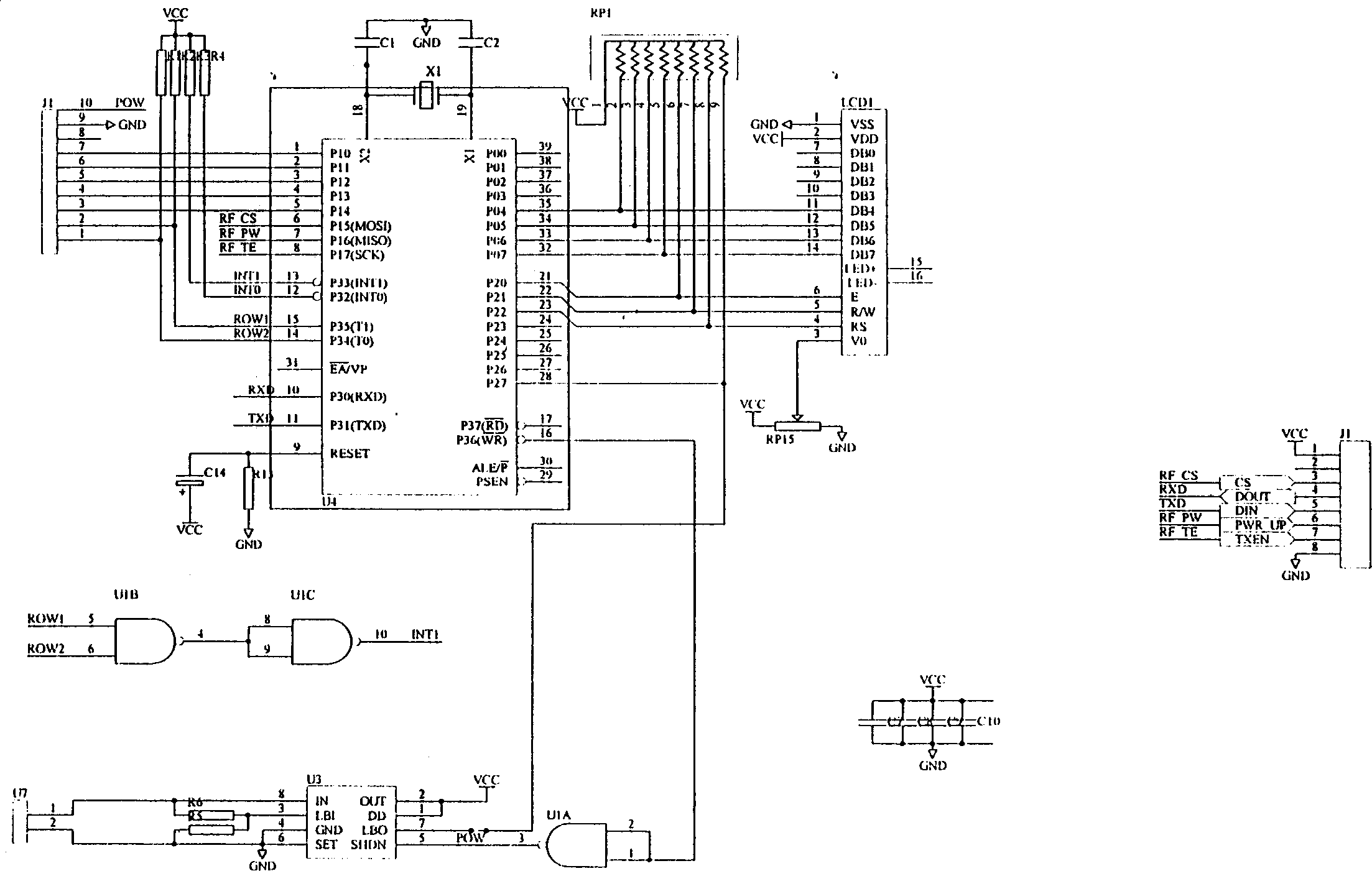 Telemetering remote-reading surface type nucleon moisture density meter