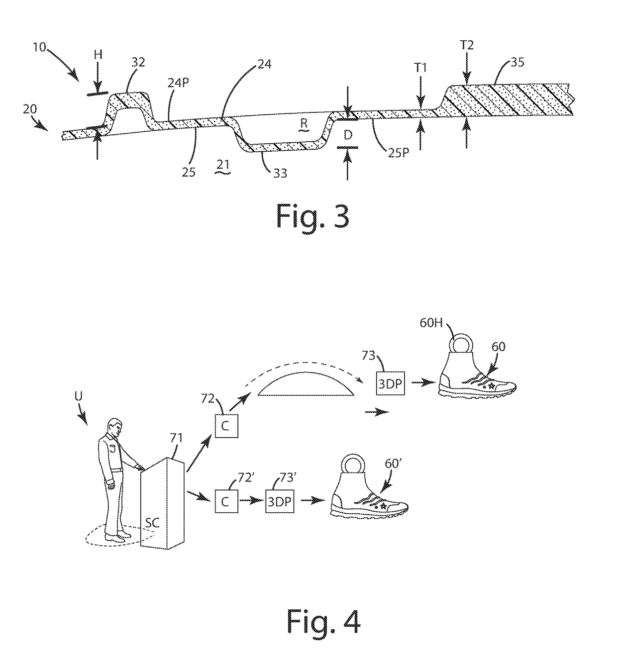 Method of manufacturing spray-on footwear