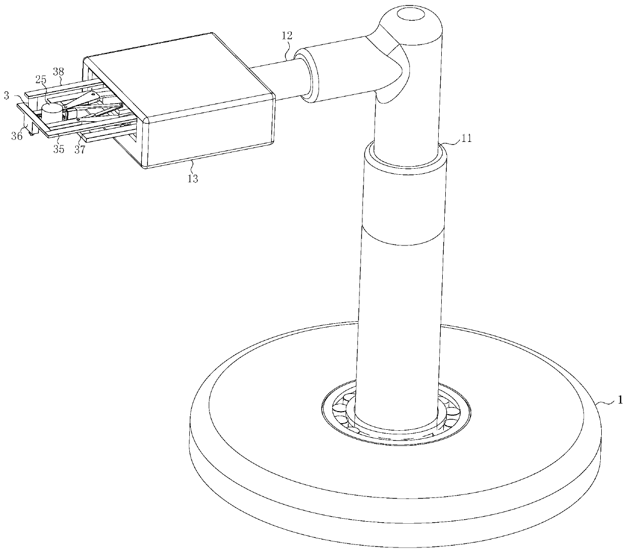 Robot carrying gripper capable of realizing accurate positioning of workpiece