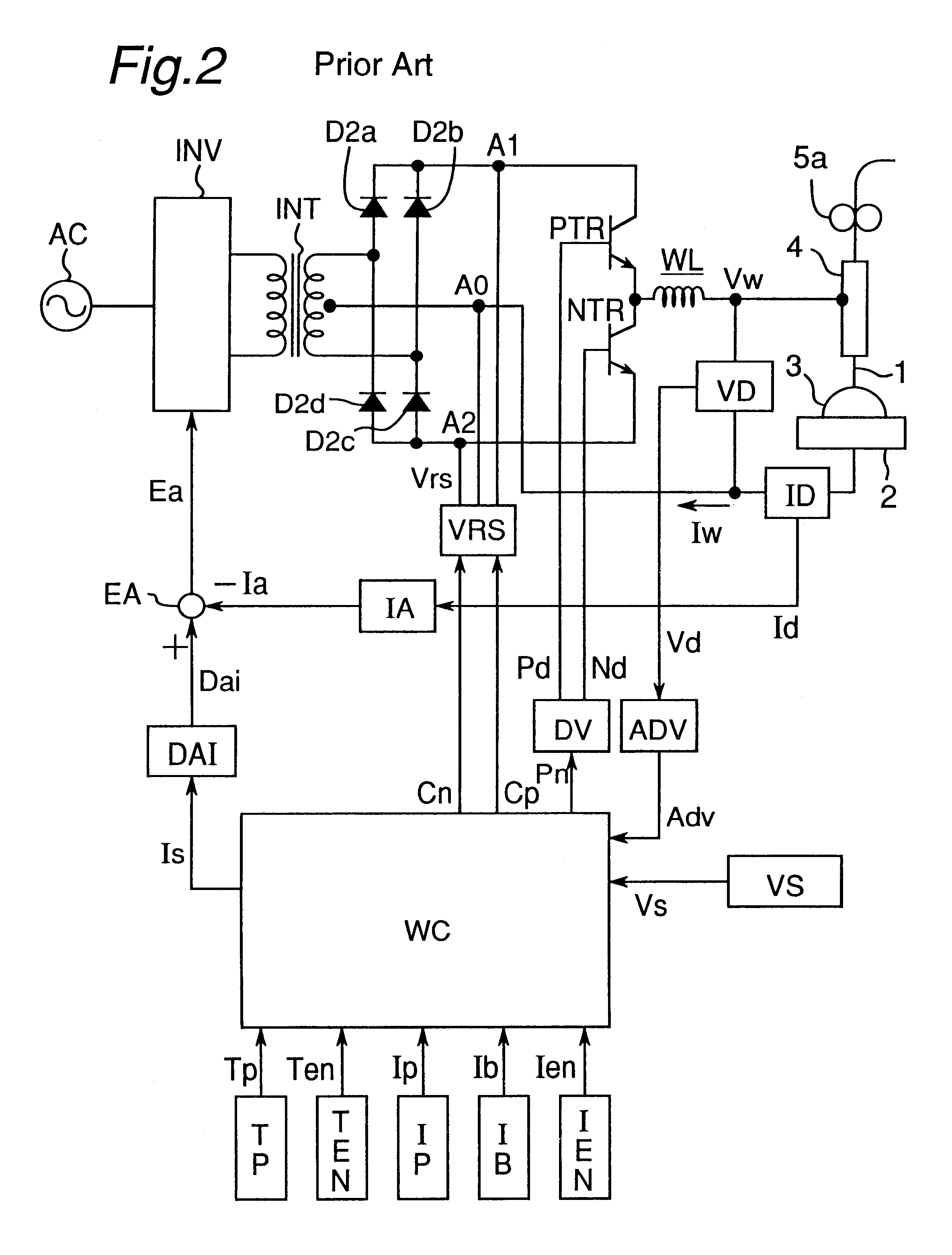 Method of controlling the AC pulsed arc welding and welding power supply apparatus therefor