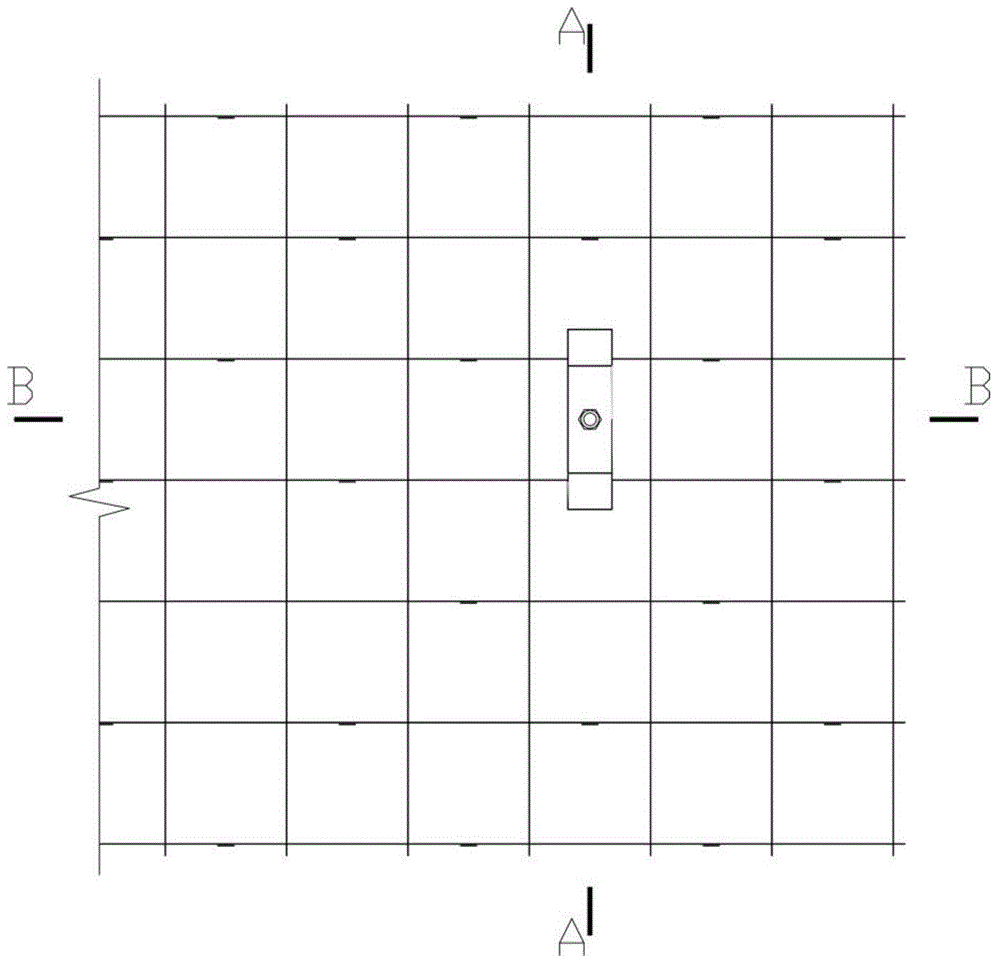 Fire barrier belt with steel mesh frame rock wool board and construction method for fire barrier belt