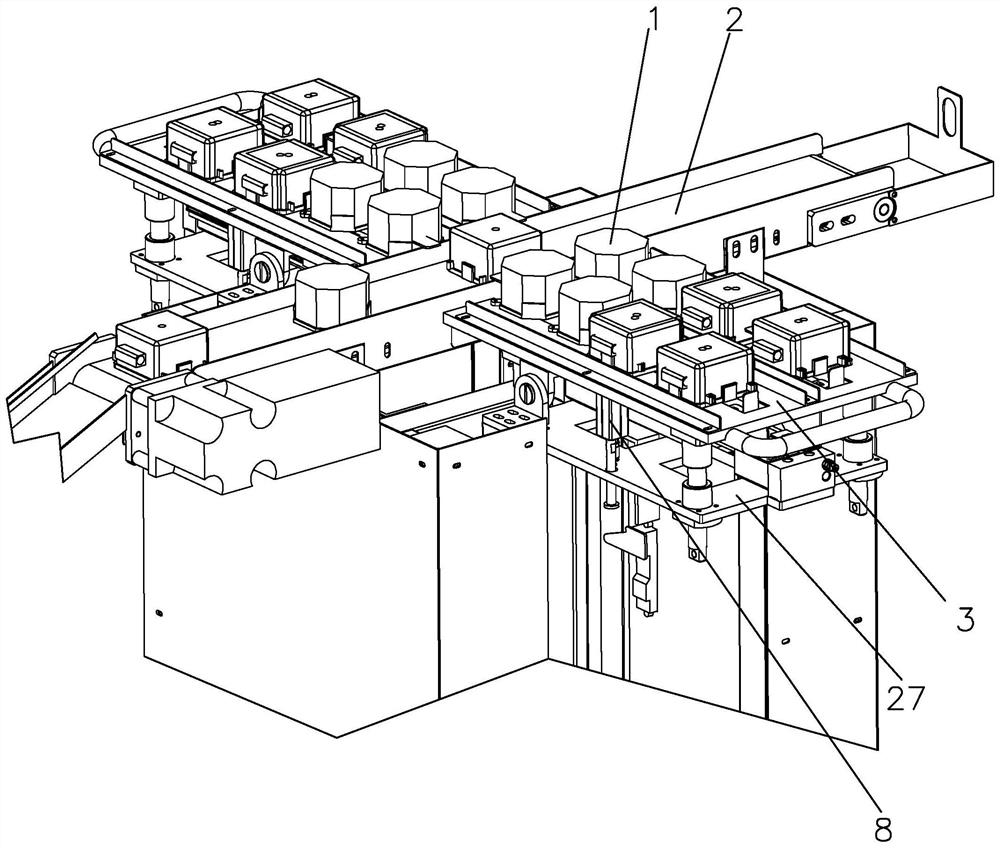 Wire box automatic unloading device