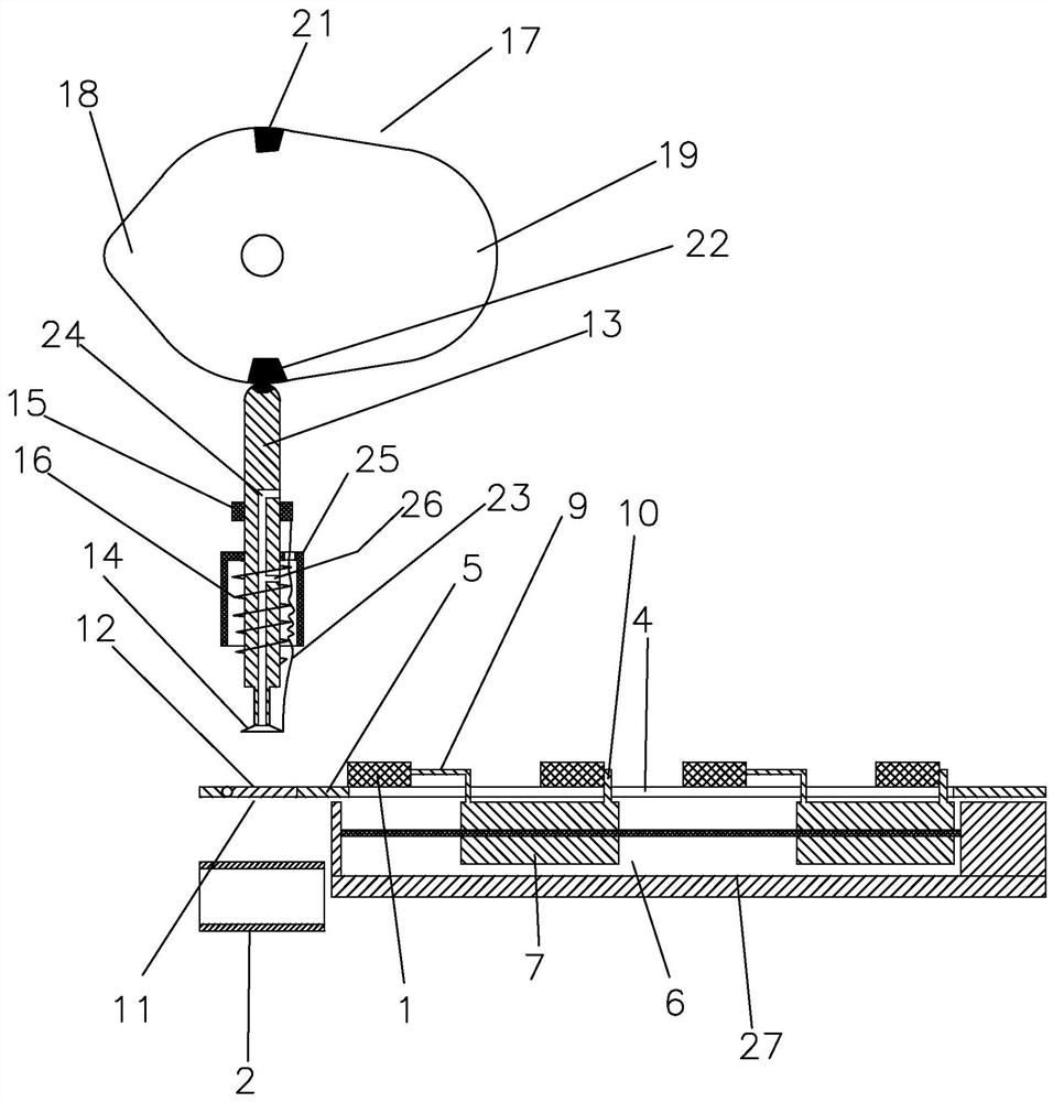 Wire box automatic unloading device