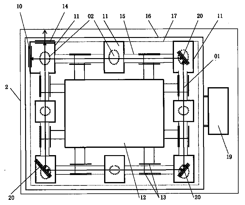 Axial fast flow gas laser device