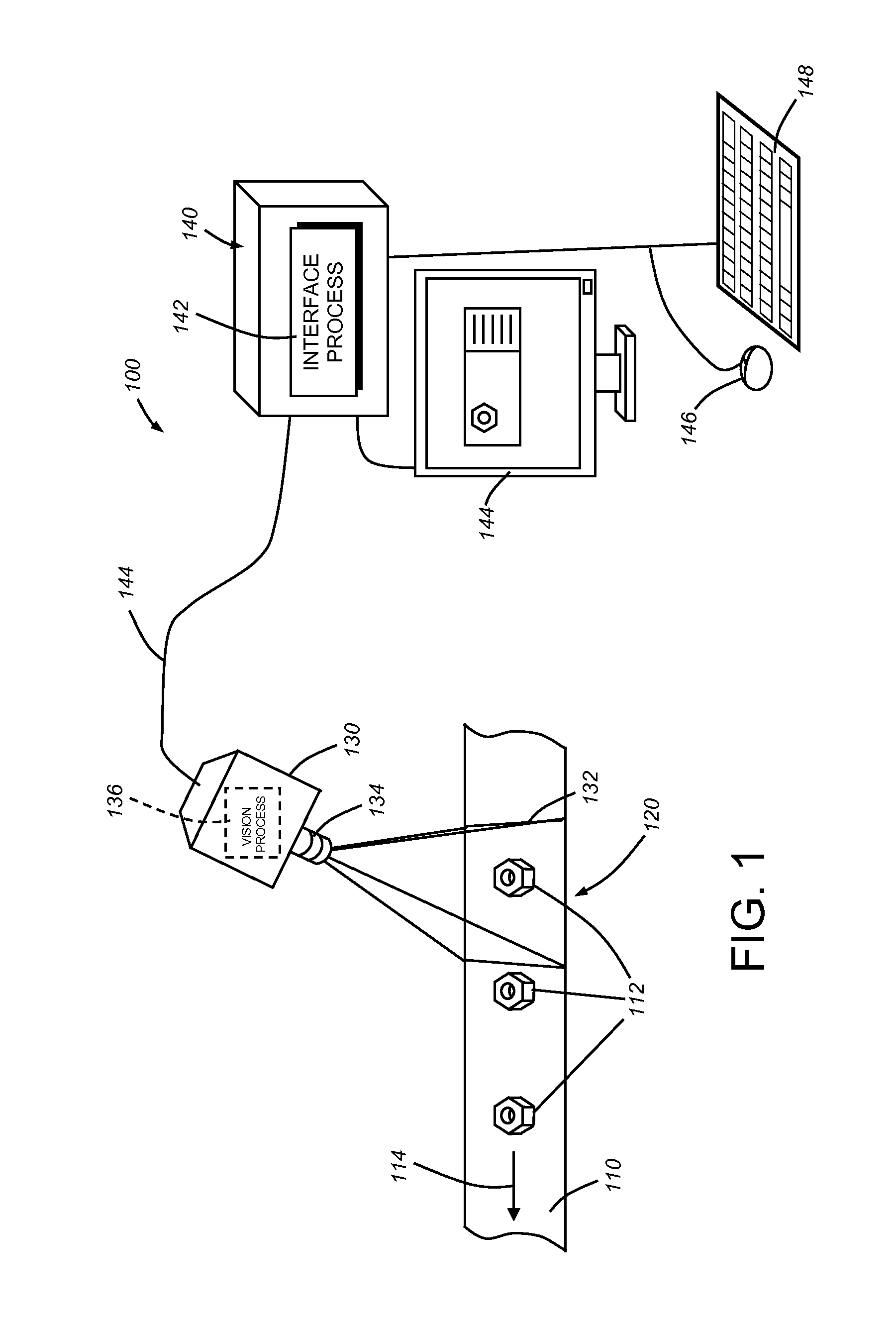 Configurable image trigger for a vision system and method for using the same