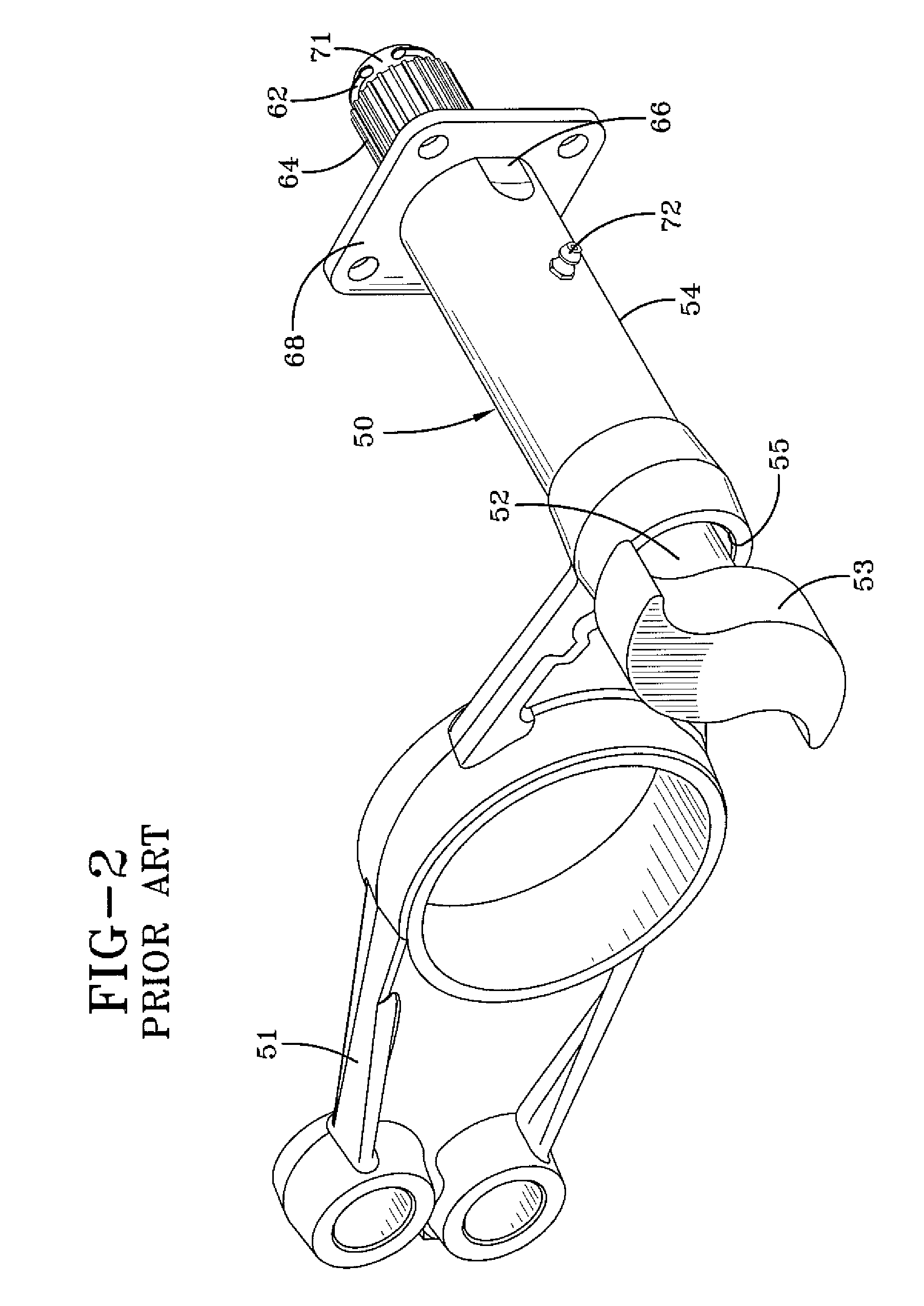 Cam tube bracket