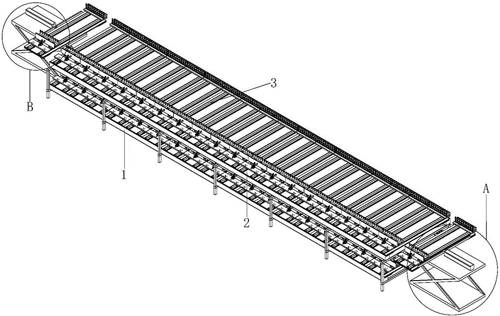 Circulating aging device and automatic assembly line