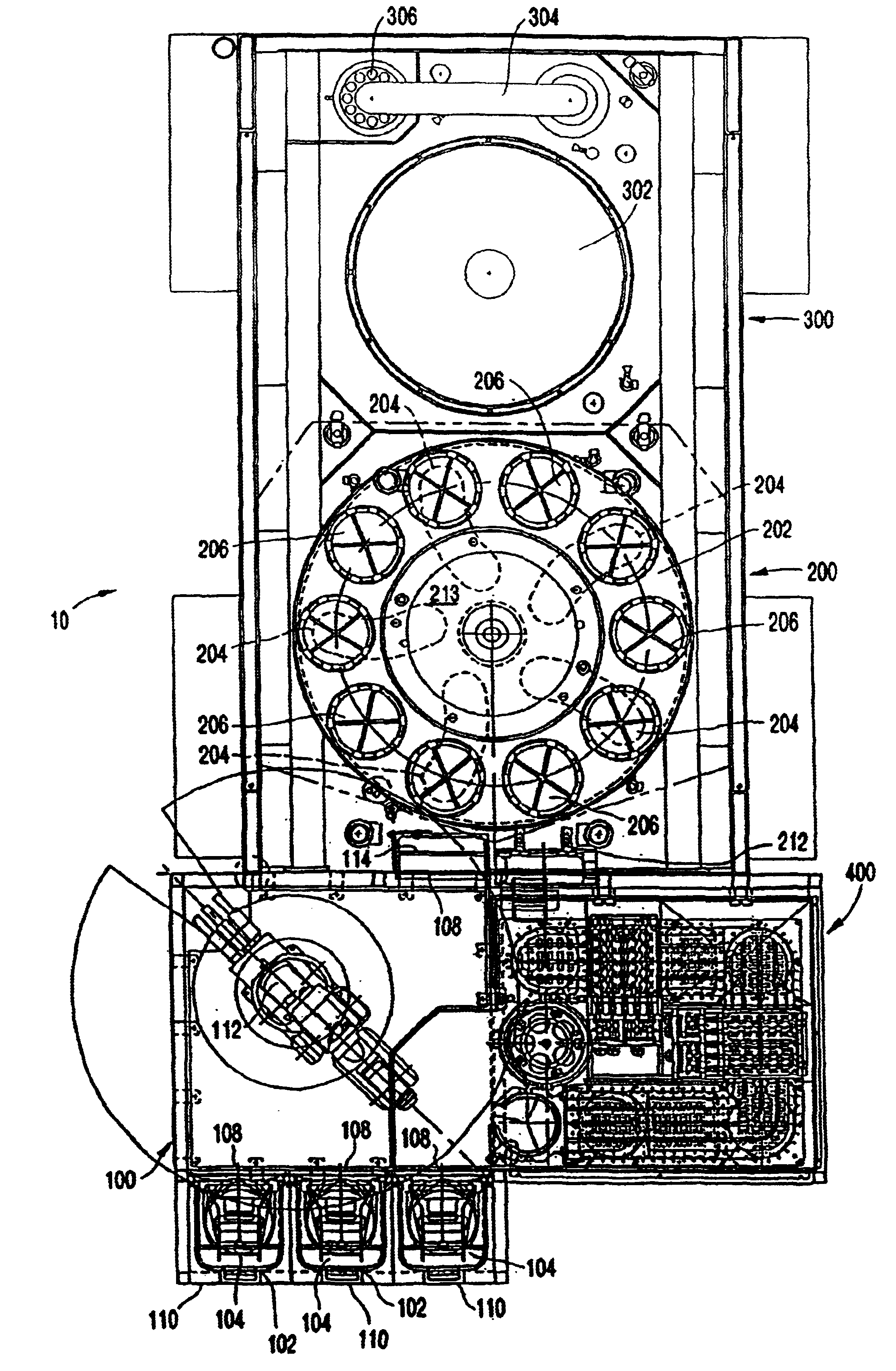 Robotic method of transferring workpieces to and from workstations