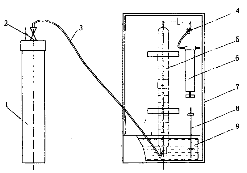 Direct rapid measuring method capable of desorbing mash gas content with coal seam