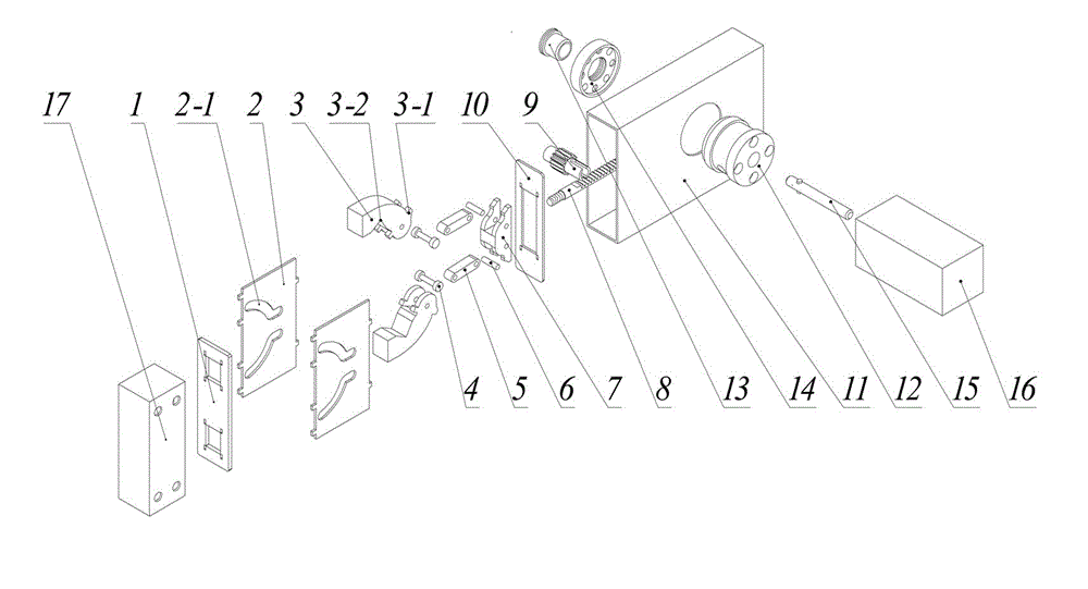 Internal clamping type lock