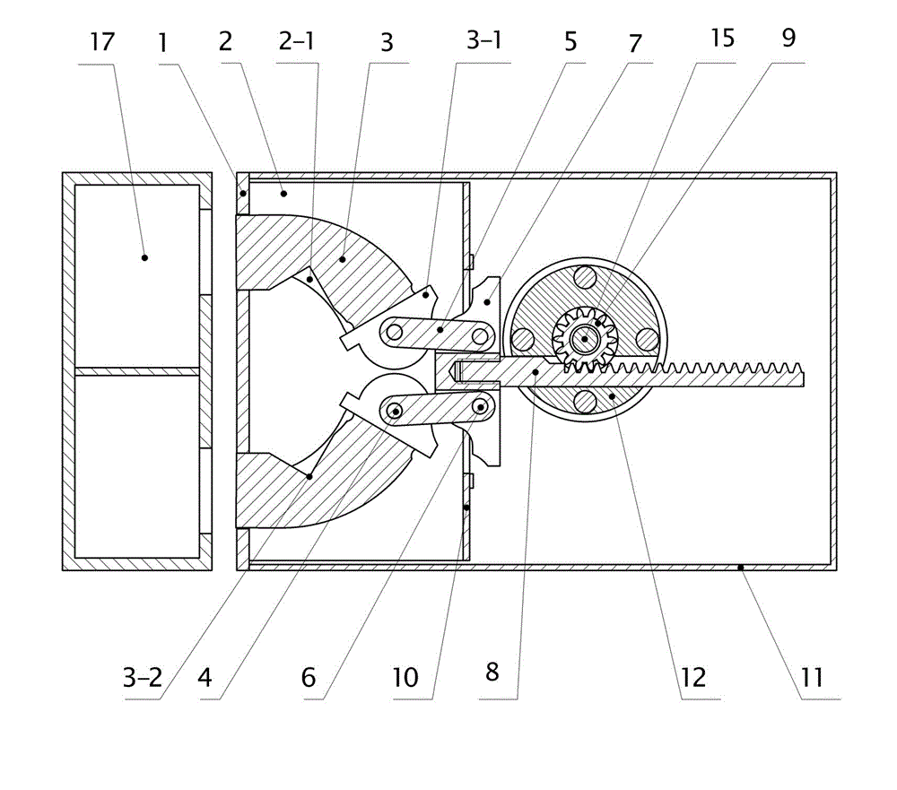 Internal clamping type lock