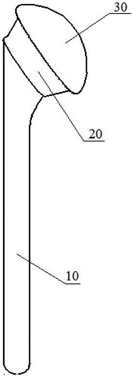 Shoulder joint prosthesis connecting assembly, forward shoulder joint prosthesis and reverse shoulder joint prosthesis