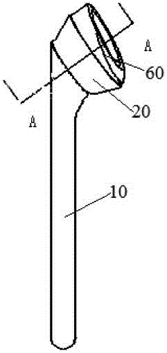 Shoulder joint prosthesis connecting assembly, forward shoulder joint prosthesis and reverse shoulder joint prosthesis