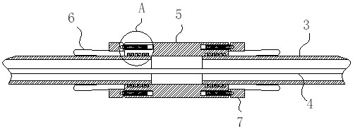 Device and method for preventing wire pipe from being blocked