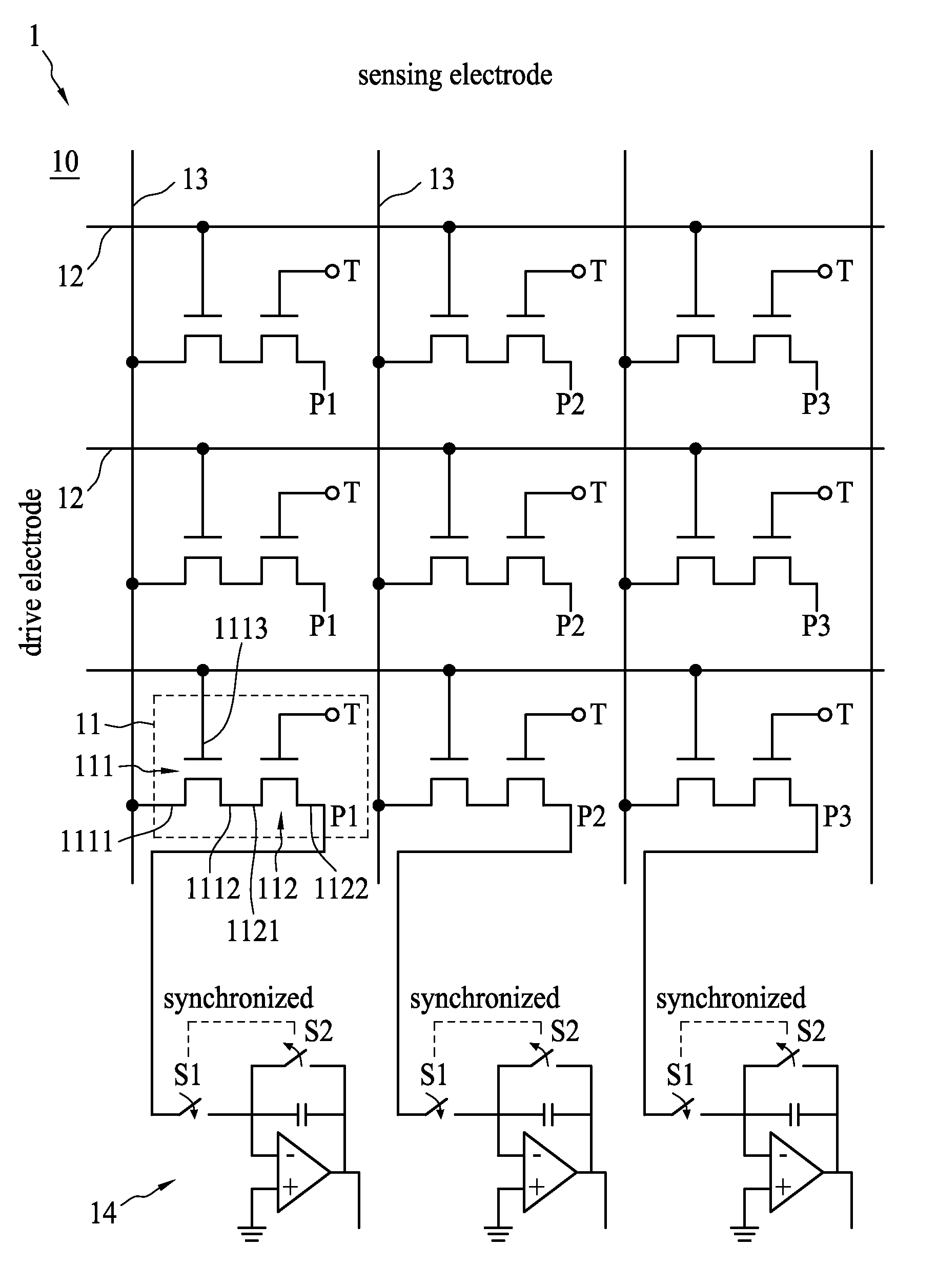 Touch panel and method of forming the same