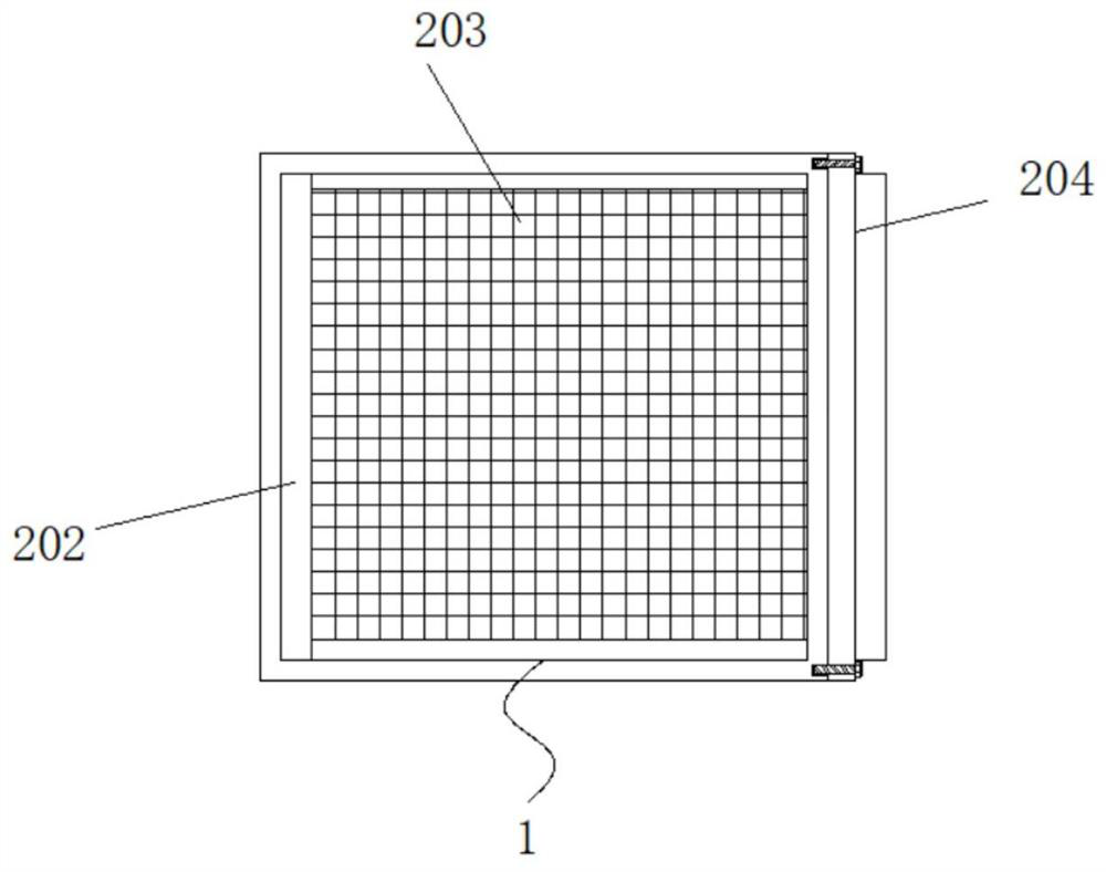 Domestic sewage treatment degerming device