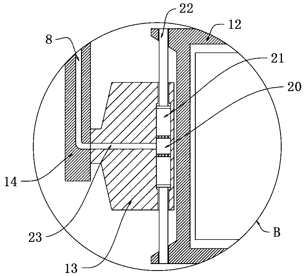 Road and bridge steel form demoulding device