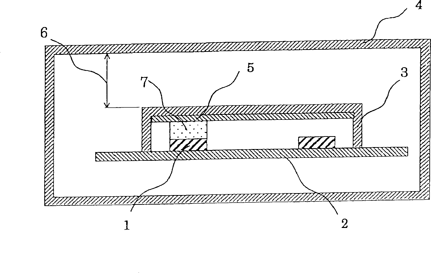 Cooling structure of communication device