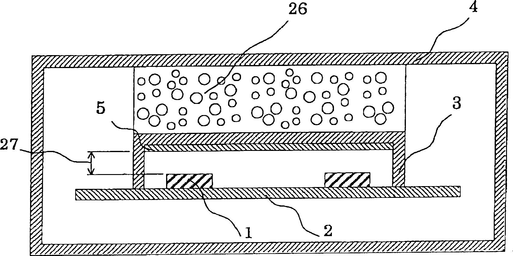 Cooling structure of communication device