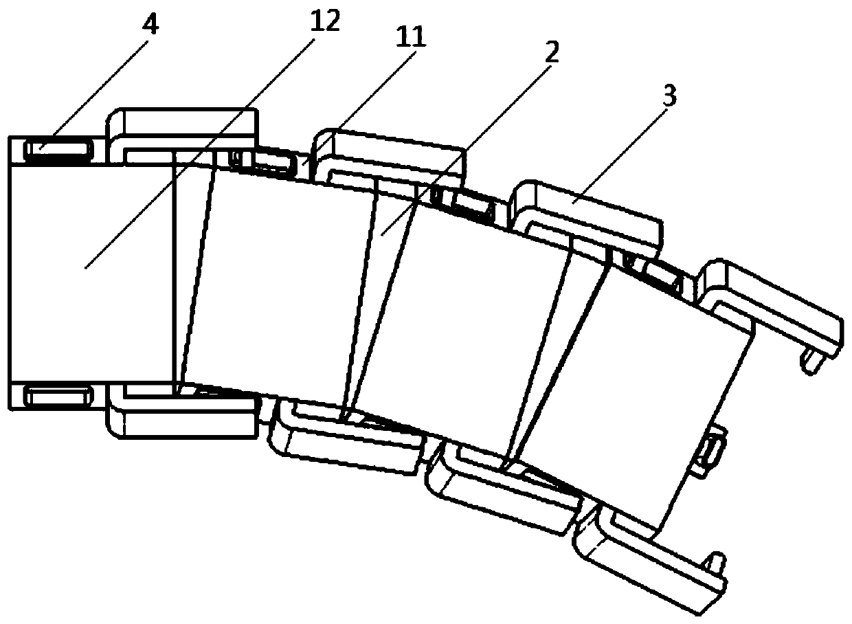 Bionic robot spine mechanism and bionic robot