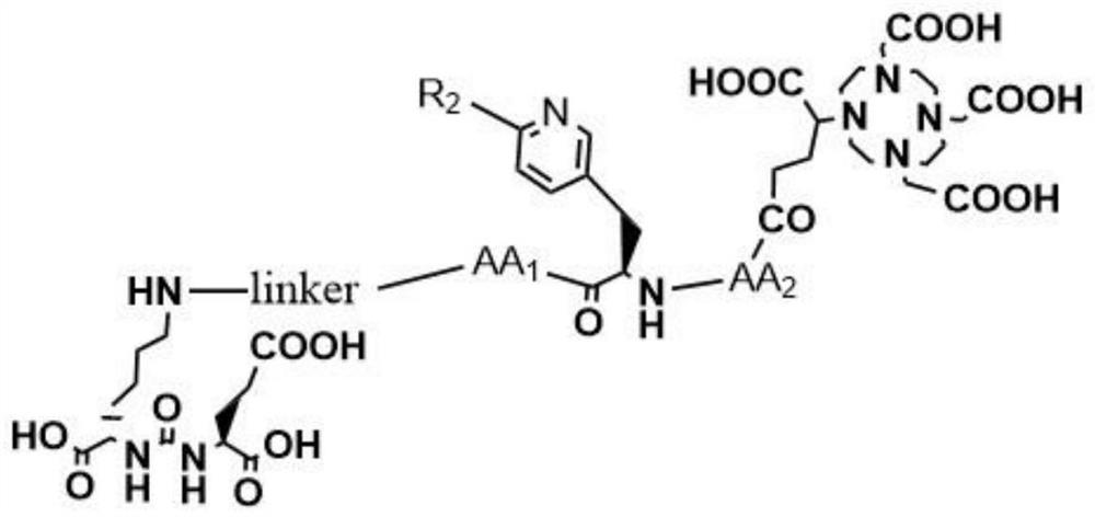 Synthesis method of three-function diagnosis and treatment integrated prodrug for prostate cancer and product thereof