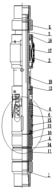 Slip expansion-type deep-water packer