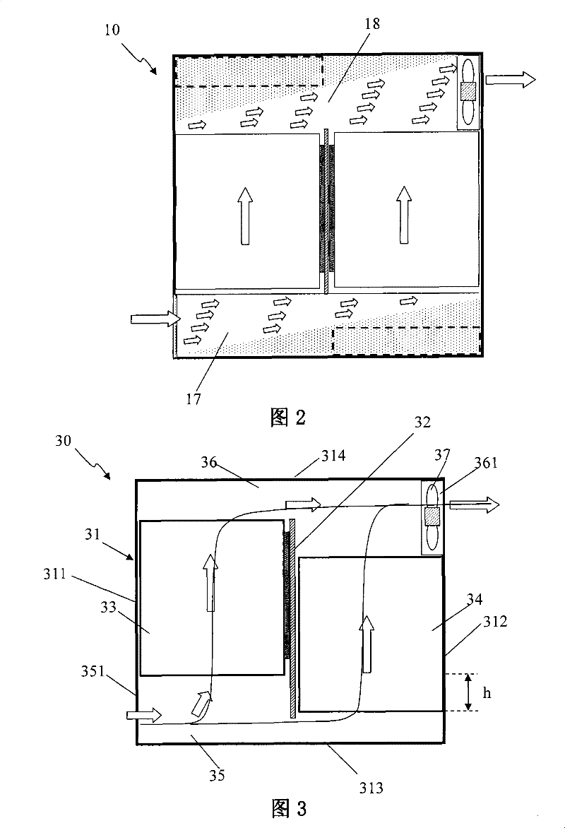 Subrack and heat radiating method thereof