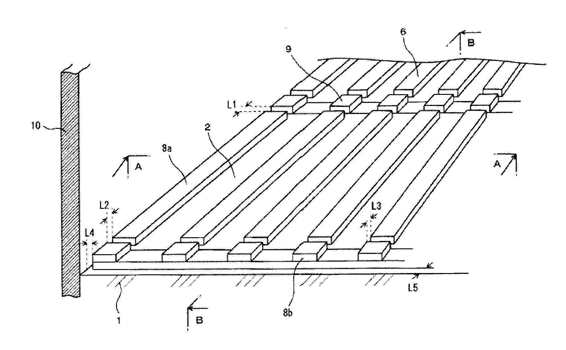 Sound insulation floor structure and sound insulation floor component as well as method for reducing floor impact sound